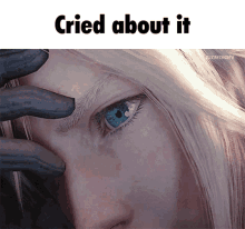 Cried About It Final Fantasy GIF - Cried About It Final Fantasy Cloud Ff7 GIFs