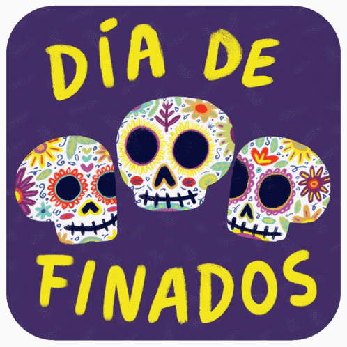 Dia De Finados Day Of The Dead Sticker - Dia De Finados Day Of The Dead Dia  Dos Mortos - Discover & Share GIFs