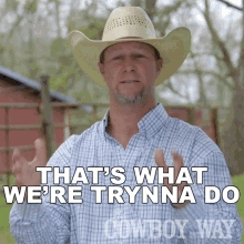 Thats What Were Trynna Do Bubba Thompson GIF - Thats What Were Trynna Do Bubba Thompson The Cowboy Way GIFs