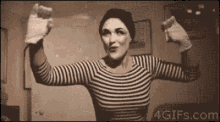 French Mime GIF - French Mime Handjob GIFs