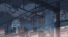 Aesthetic Anime GIF - Aesthetic Anime Skyscrapers GIFs