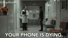 College Humor Mike Trapp GIF - College Humor Mike Trapp Your Phone Is Dying GIFs