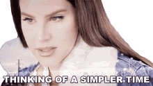 Thinking Of A Simpler Time Lana Del Rey GIF - Thinking Of A Simpler Time Lana Del Rey White Dress Song GIFs