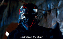 Star Wars Kylo Ren GIF - Star Wars Kylo Ren Lock Down The Ship GIFs