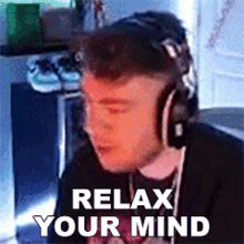 Relax Your Mind Evan Moore GIF