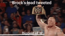 Brock Lesnar Brocks Load GIF - Brock Lesnar Brocks Load Mmamindset GIFs