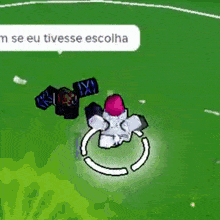 a soccer game is being played in a stadium with the word goalie on the bleachers