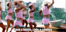 Save A Horse Ride A Cowboy GIF