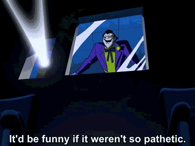 The Joker What The Heck Ill Laugh Anyway GIF - The Joker What The Heck Ill Laugh Anyway Batman Beyond GIFs