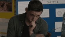 Jamie Bell Laughing GIF - Jamie Bell Laughing Fantastic4 GIFs