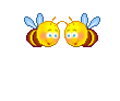 Bees Emoji Sticker - Bees Bee Emoji Stickers