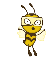 Melinamn Bee Sticker