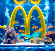 Mcdonald'S Fish GIF - Mcdonald'S Fish Aquarium GIFs