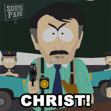 Christ Lieutenant Dawson GIF - Christ Lieutenant Dawson South Park GIFs