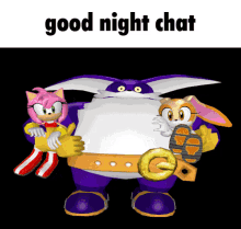 Good Night Chat Team Rose GIF
