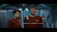 Spock Saavik GIF - Spock Saavik Leonard Nimoy GIFs
