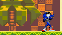 Sonic Deflect Sonic Kick Back GIF - Sonic Deflect Sonic Kick Back Sonic Kick GIFs