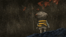 a cartoon character with a big eye says you 're new to hell be quiet and come with me