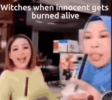 Witches When Innocent Gets Burned Alive Laugh GIF - Witches When Innocent Gets Burned Alive Laugh Evil Laugh GIFs
