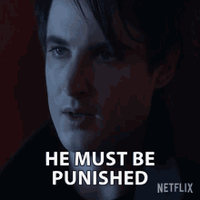 He Must Be Punished Morpheus GIF - He Must Be Punished Morpheus Tom Sturridge GIFs