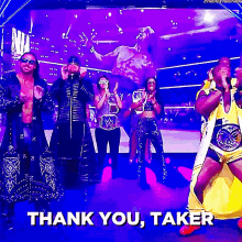 Thank You Taker The Undertaker GIF - Thank You Taker The Undertaker Sasha Banks GIFs