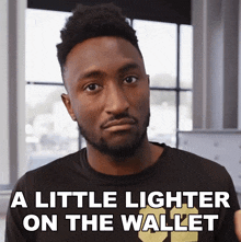 A Little Lighter On The Wallet Marques Brownlee GIF - A Little Lighter On The Wallet Marques Brownlee Its Pretty Cheap GIFs