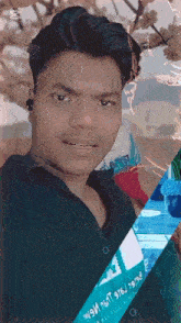 a man 's face is surrounded by a credit card that says w9m n6t 916j 97738
