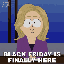Black Friday Is Finally Here South Park GIF - Black Friday Is Finally Here South Park S17e9 GIFs