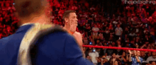 John Cena Raises Hand GIF - John Cena Raises Hand Wwe GIFs