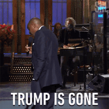 Trump Is Gone Dave Chappelle GIF - Trump Is Gone Dave Chappelle Saturday Night Live GIFs