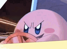 Kirby Driving GIF - Kirby Driving Evil GIFs