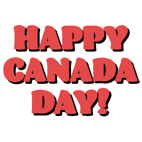 Happy Canada Day Canada Eh Sticker