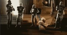 Yoda Stormtrooper GIF - Yoda Stormtrooper Dancing GIFs