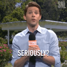 Seriously Mikey Day GIF - Seriously Mikey Day Saturday Night Live GIFs