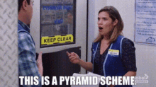 Superstore Amy Sosa GIF - Superstore Amy Sosa This Is A Pyramid Scheme GIFs
