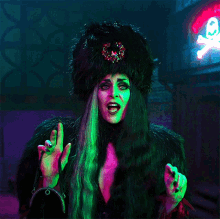 I Have Something To Say Lily Munster GIF - I Have Something To Say Lily Munster Sheri Moon Zombie GIFs
