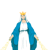 Inmaculada Concepción Inmaculada Concepción De María Sticker - Inmaculada Concepción Inmaculada Concepción De María Día De La Virgen Stickers