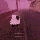 a person in a video game is flying through the air
