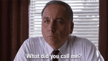 What Did You Call Me Warden Norton GIF - What Did You Call Me Warden Norton The Shawshank Redemption GIFs