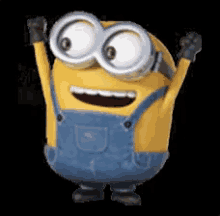 Minions Excited GIF - Minions Excited Yey GIFs