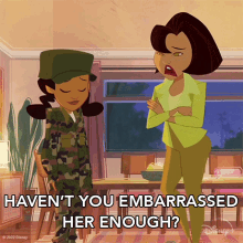 Havent You Embarrassed Her Enough Penny Proud GIF - Havent You Embarrassed Her Enough Penny Proud Trudy Proud GIFs