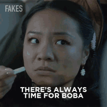 Theres Always Time For Boba Rebecca GIF