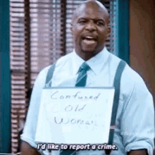 Terry Jeffords Terry Crews GIF - Terry Jeffords Terry Crews Crime GIFs
