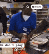 This Is The Fastest Cashier I Know He Don'T Play GIF