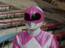 Pink Ranger Gasp GIF