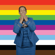 love rainbow pride colorful proud