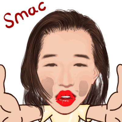 Smac Smooch Sticker - Smac Smooch Kiss Stickers