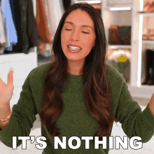 Its Nothing Shea Whitney GIF - Its Nothing Shea Whitney Its Not A Problem GIFs