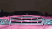 bad bitch bad trip pink car whip car