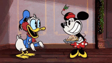 Donald Duck Minnie Mouse GIF - Donald Duck Minnie Mouse Disney GIFs